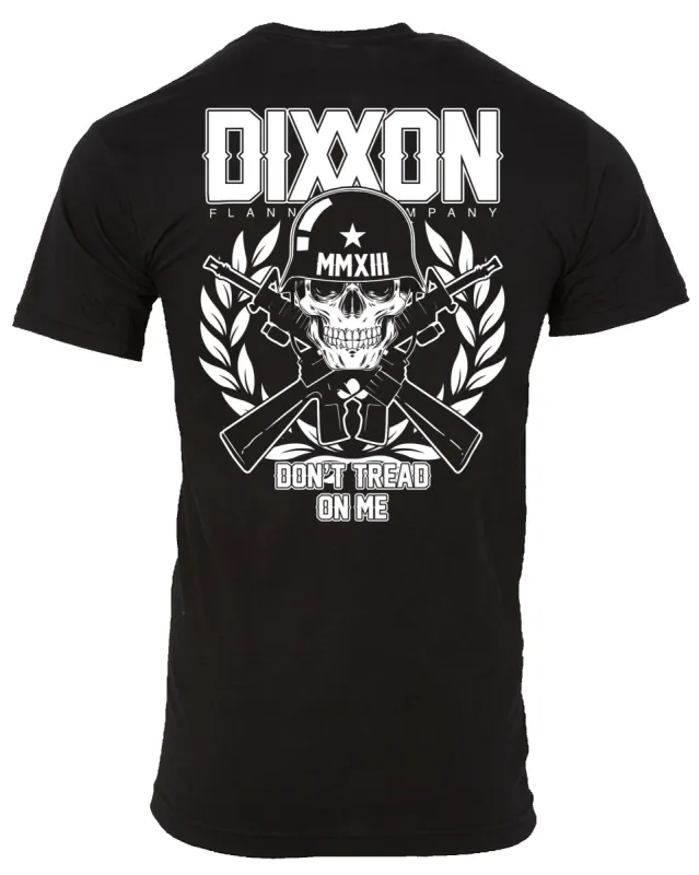 Don't Tread on Me T-Shirt - Black made by Dixxon