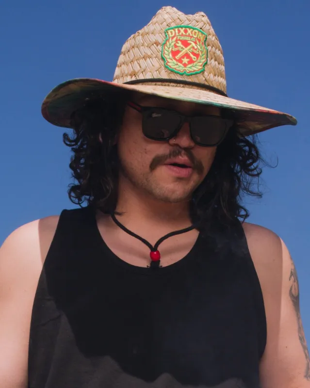 Rockers Straw Sun Hat sold by Dixxon