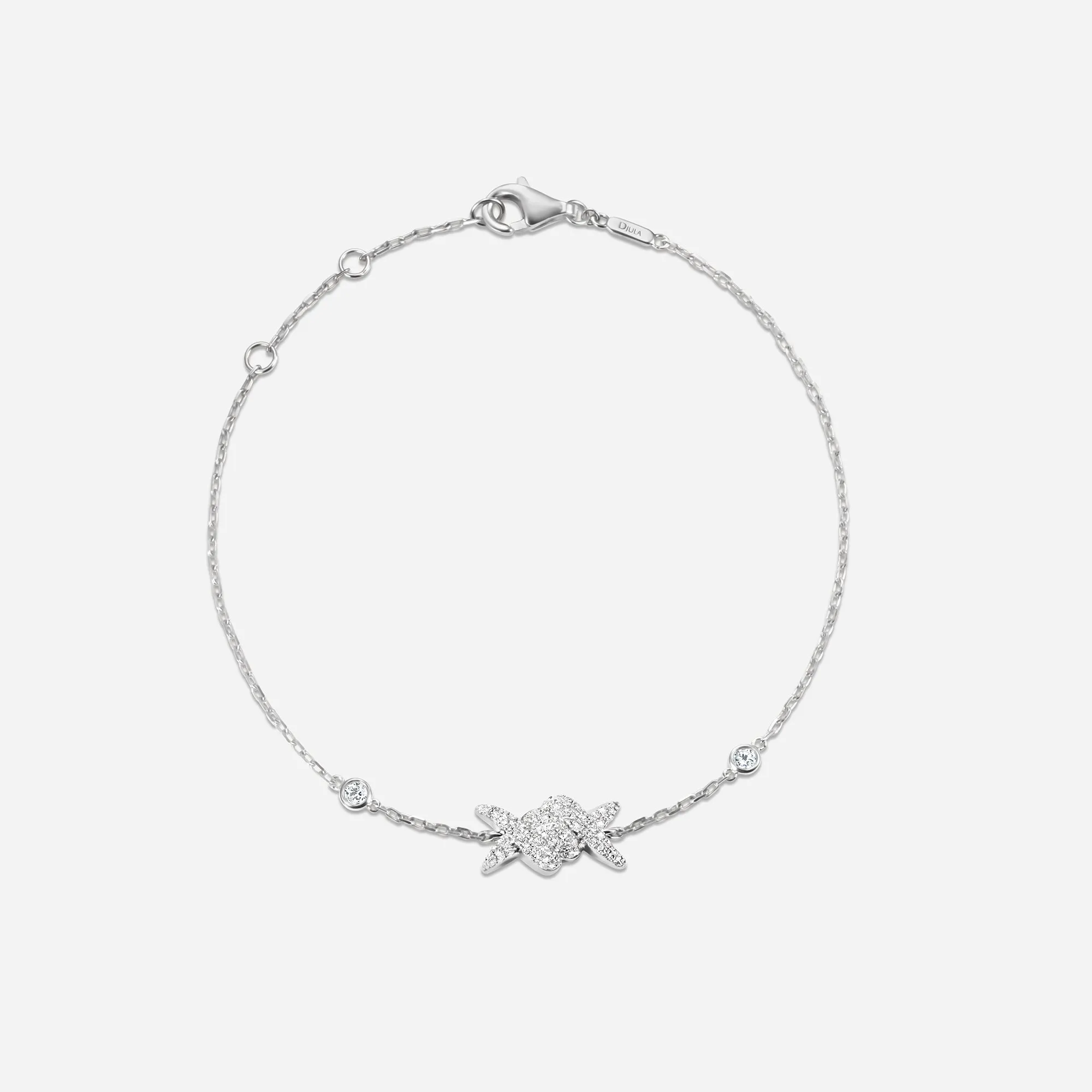 Barbelé Paved Bracelet sold by Djula