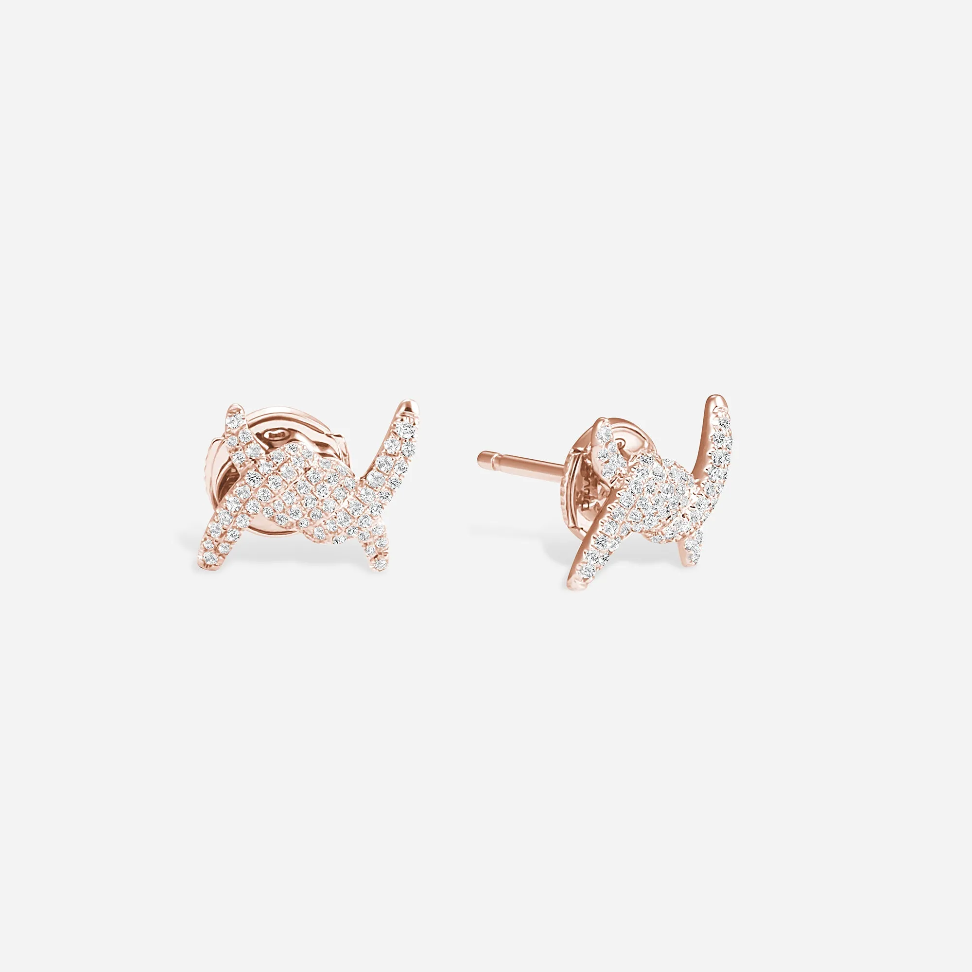 Barbelé Paved Earring Studs sold by Djula product image thumbnail 5
