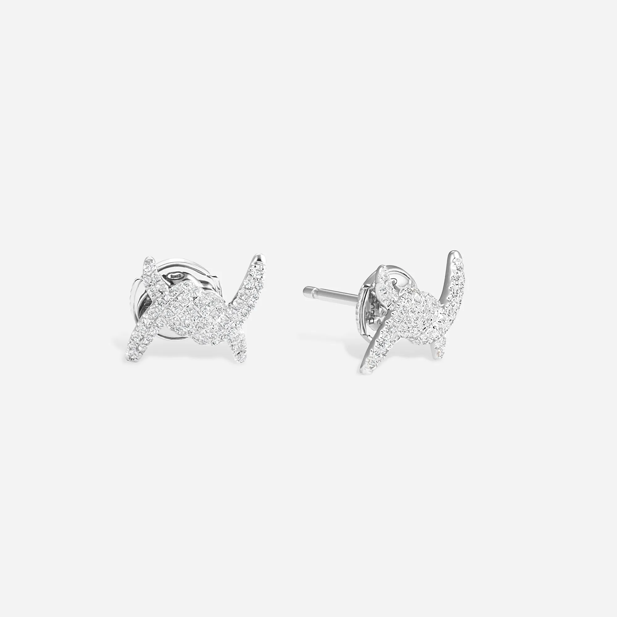 Barbelé Paved Earring Studs sold by Djula product image thumbnail 2