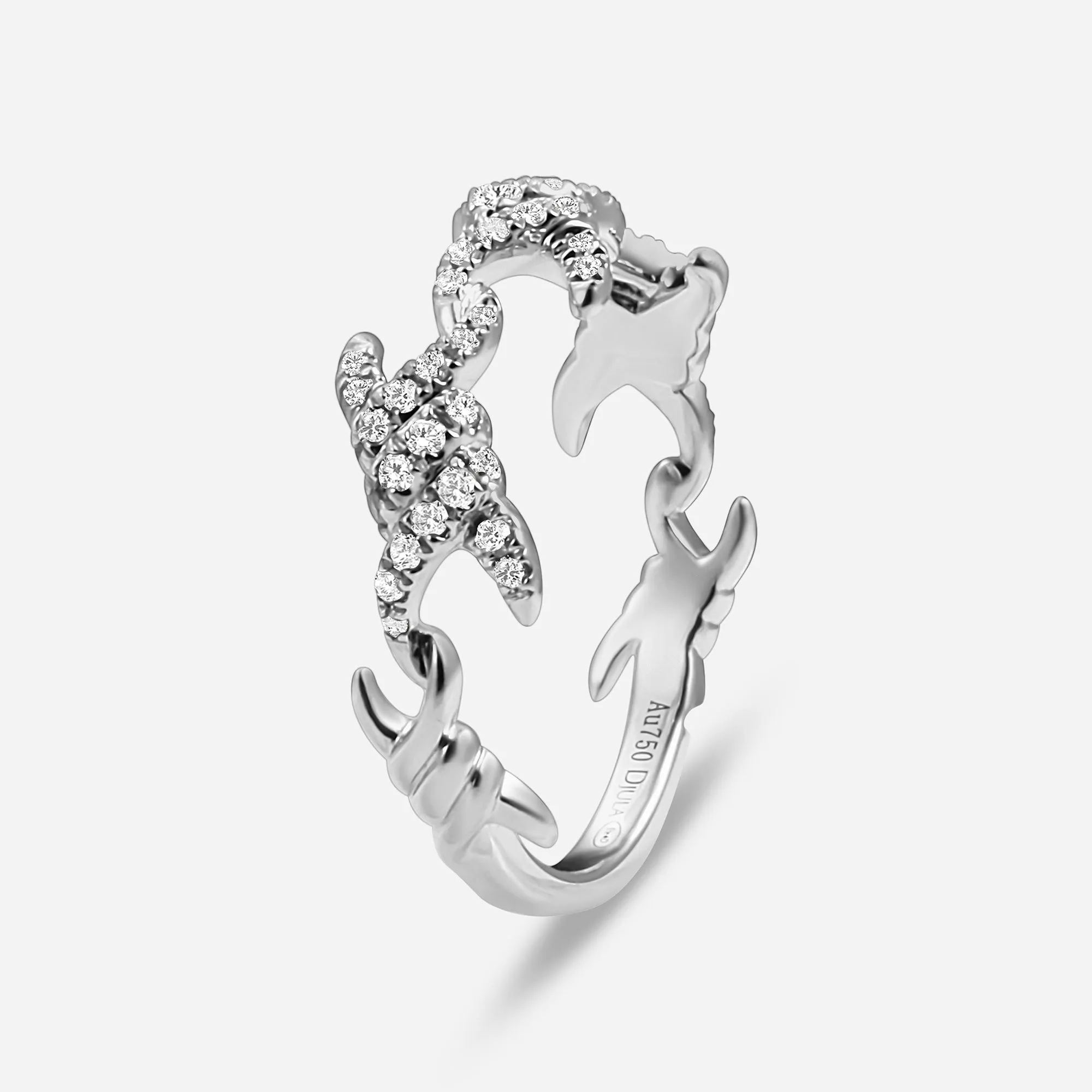 Barbelé Instinct Paved Ring sold by Djula product image thumbnail 3