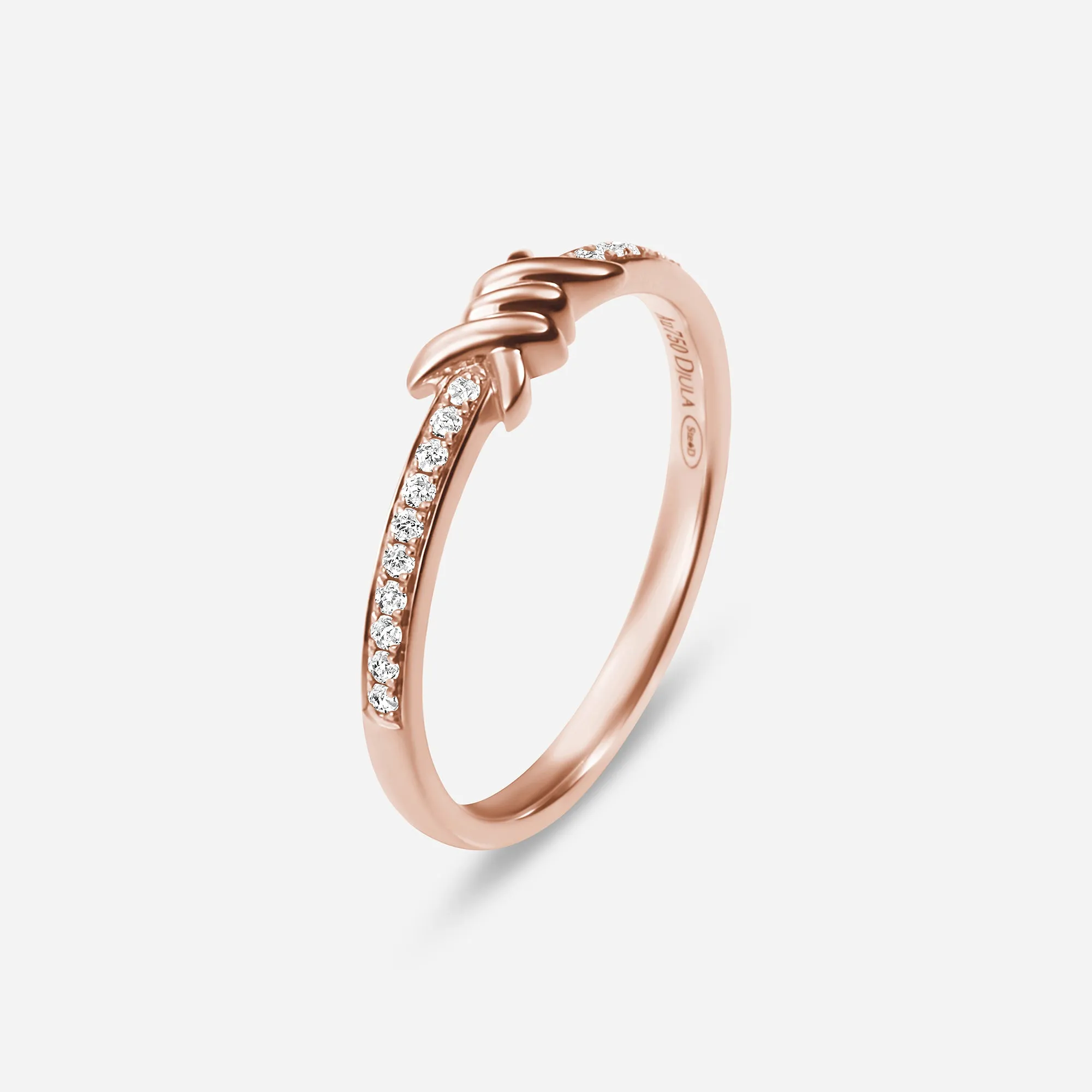 Barbelé Half Paved Ring sold by Djula product image thumbnail 5