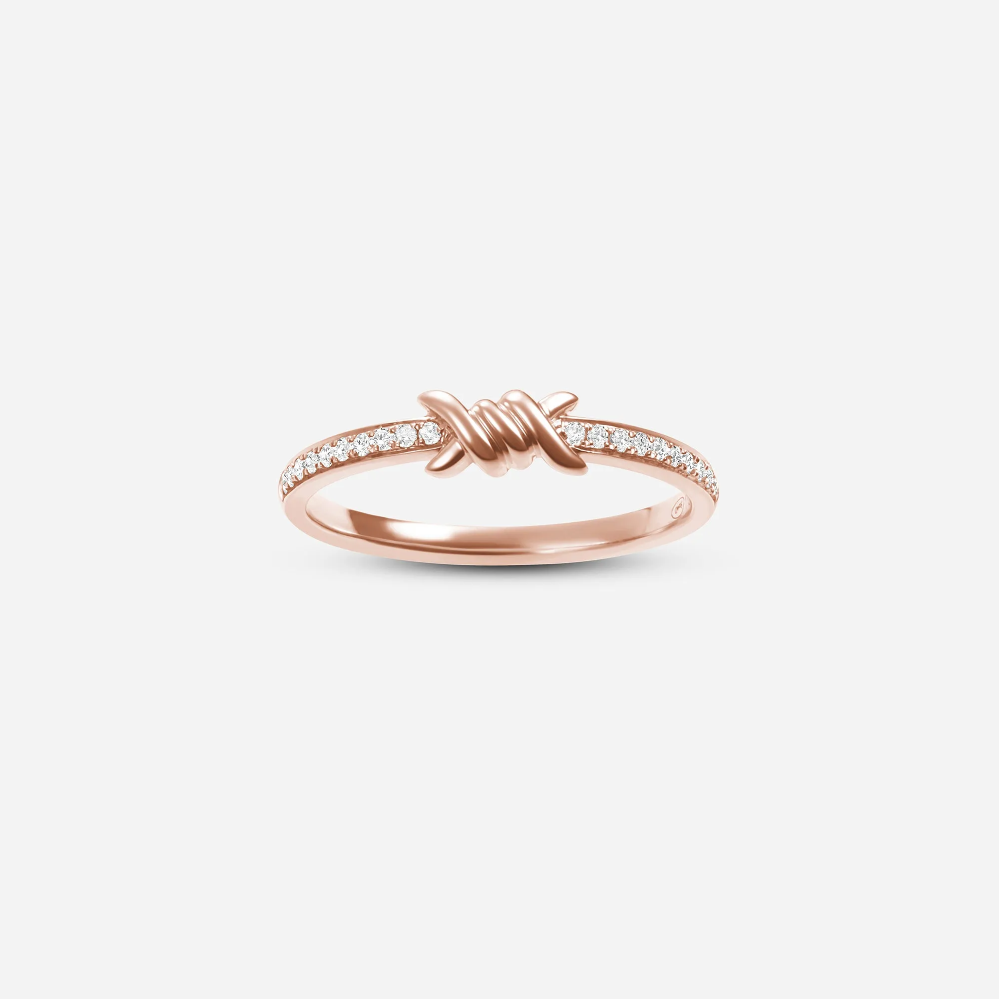 Barbelé Half Paved Ring sold by Djula product image thumbnail 4