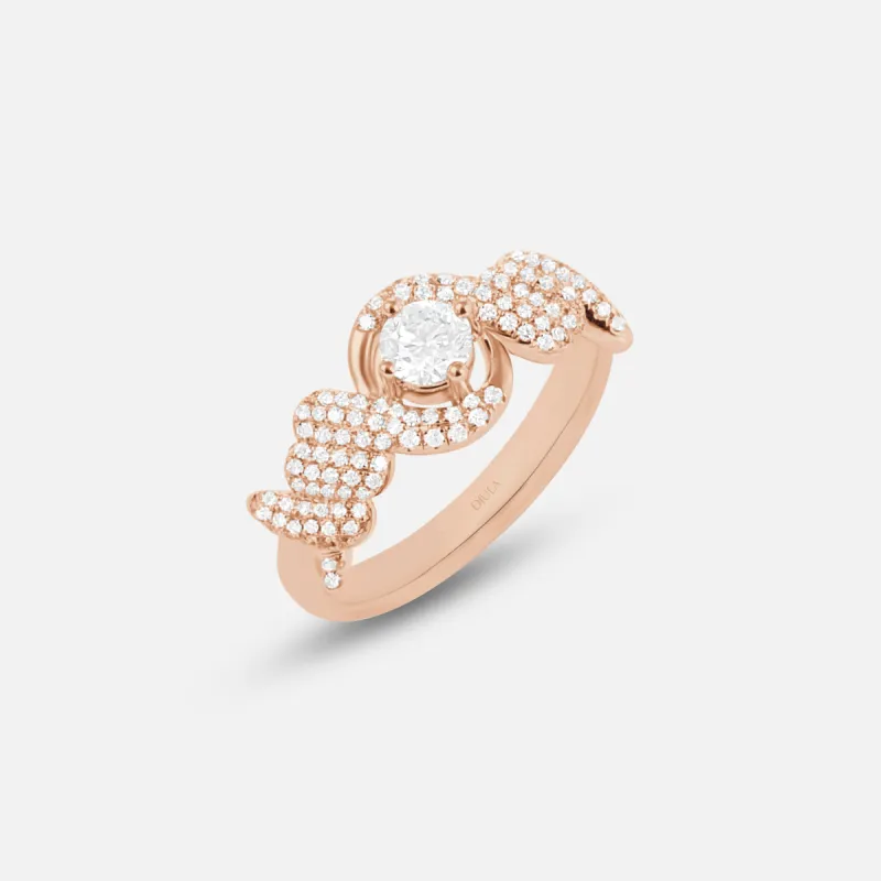 Barbelé Solitaire Ring 0,3ct sold by Djula