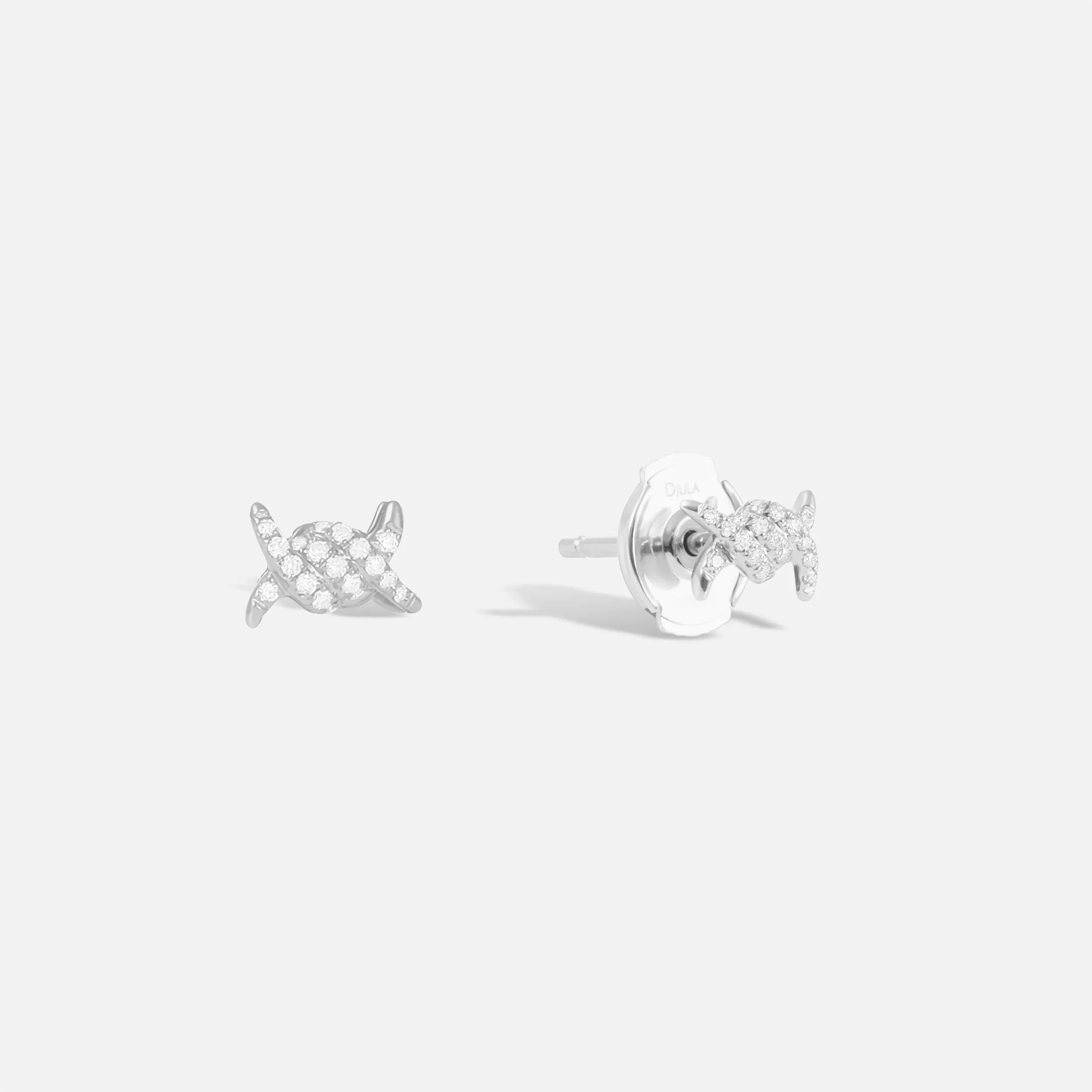 Barbelé Earring Studs Small Model sold by Djula product image thumbnail 5
