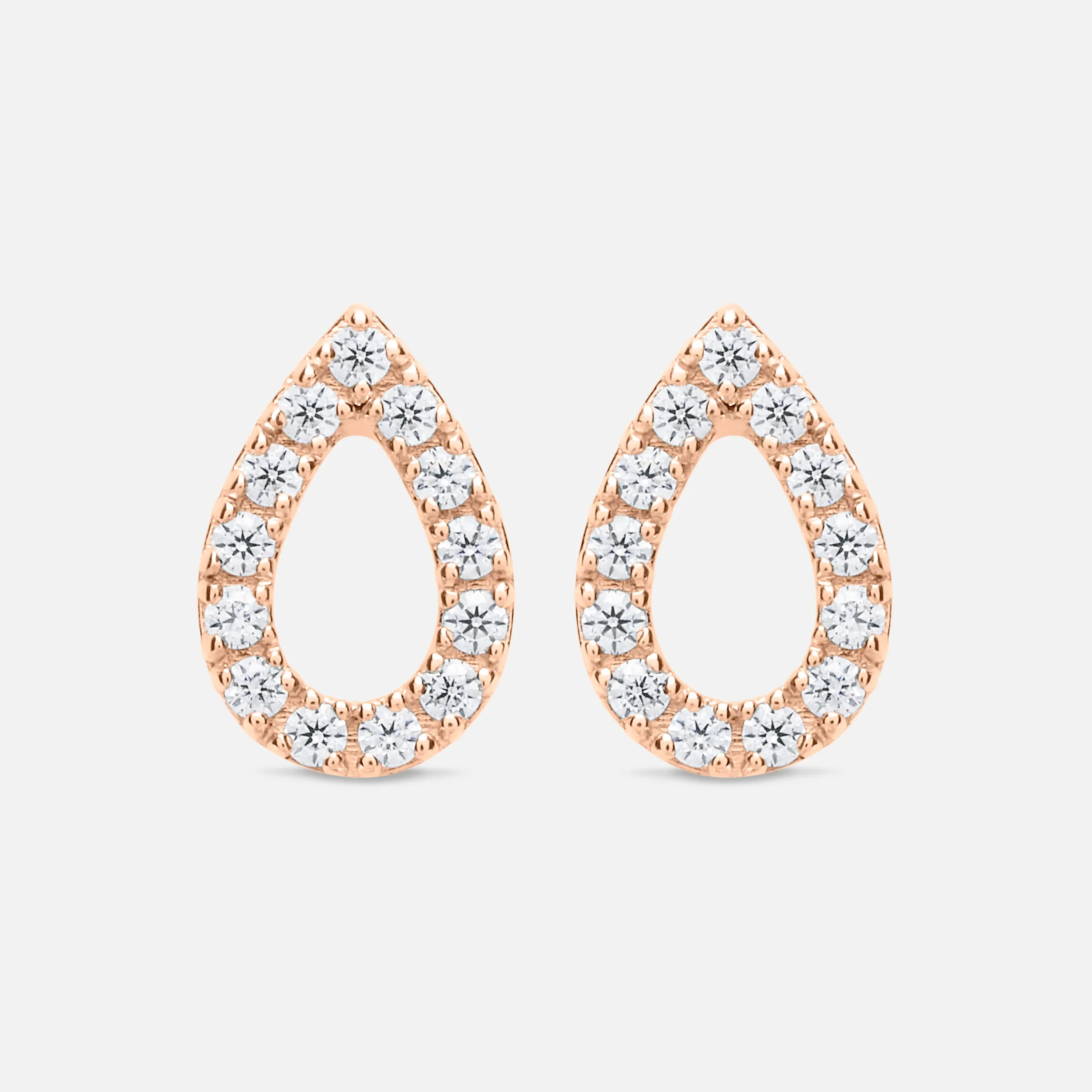 Magic Touch Pear Earrings Large Model sold by Djula