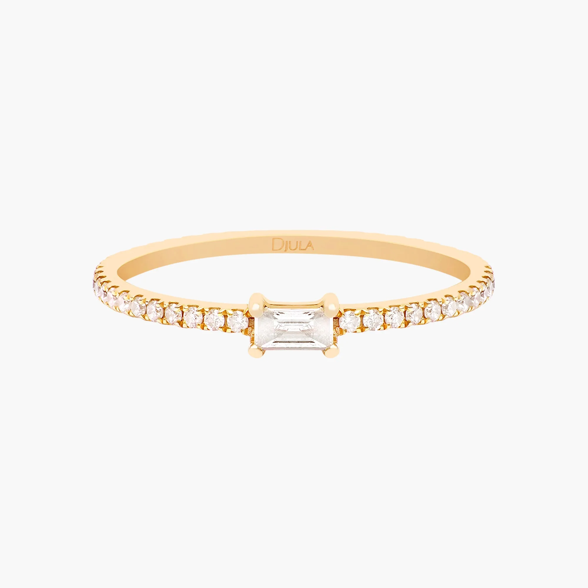 Union baguette ring sold by Djula product image thumbnail 2