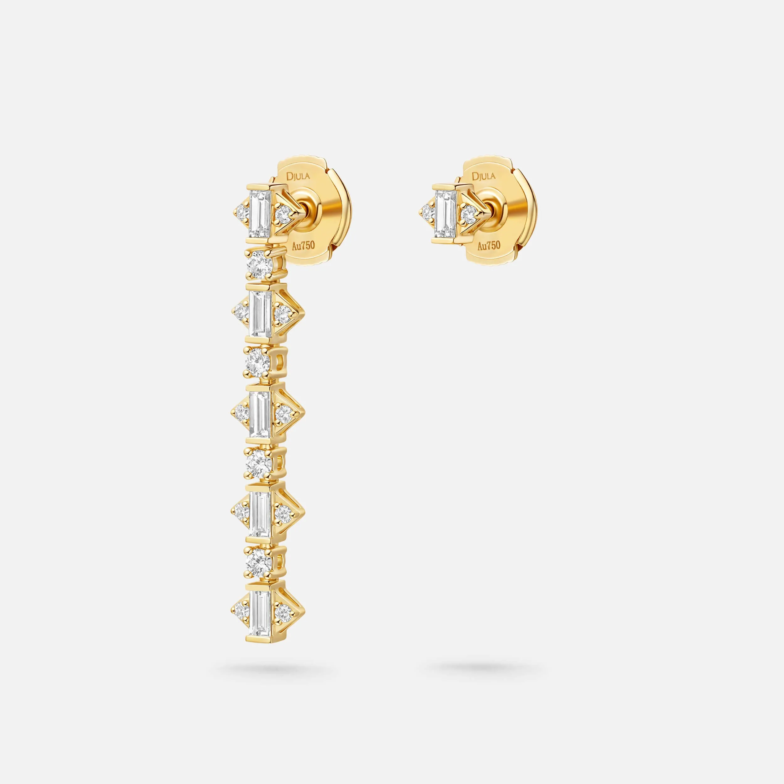 Endless pendant Earrings sold by Djula product image thumbnail 5