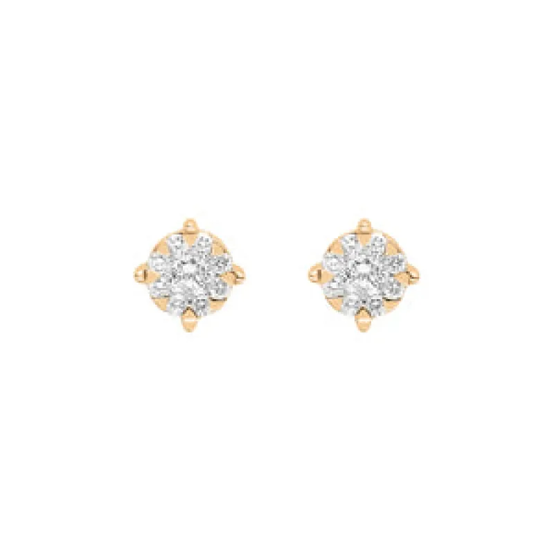 Diamond earrings sold by Djula