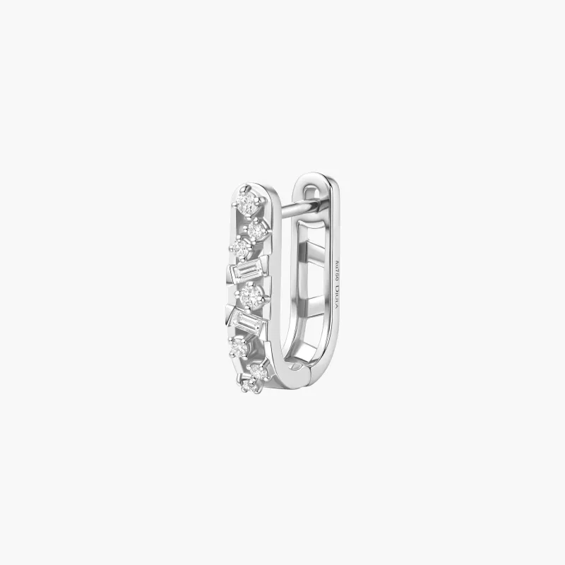 Broken Chain Single Hoop Earring made by Djula