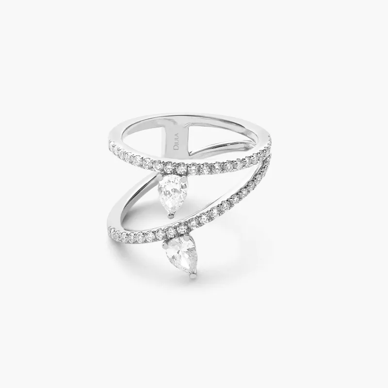 Marquise Prestige Ring made by Djula