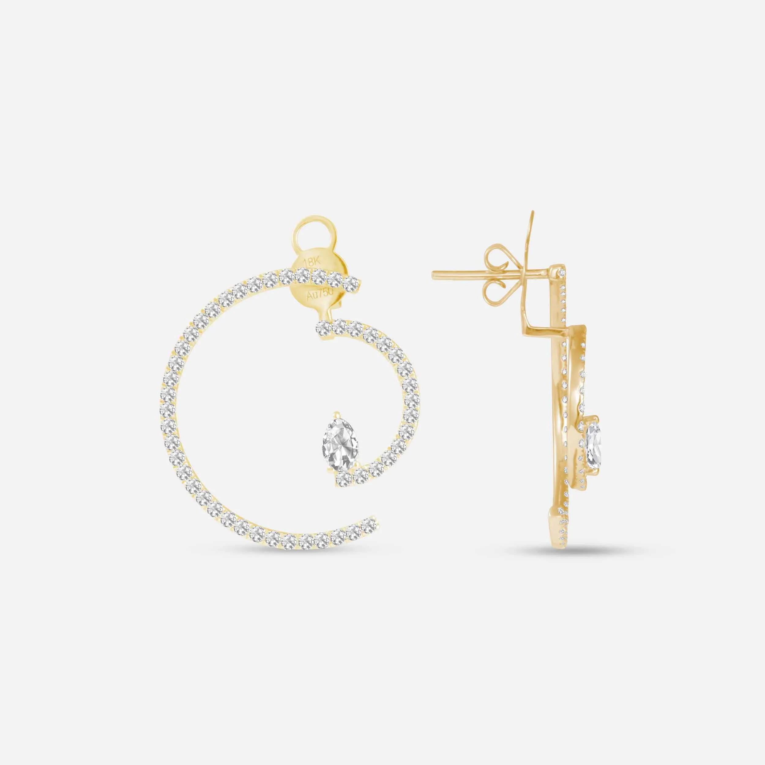 Graphique elegant hoops sold by Djula product image thumbnail 5