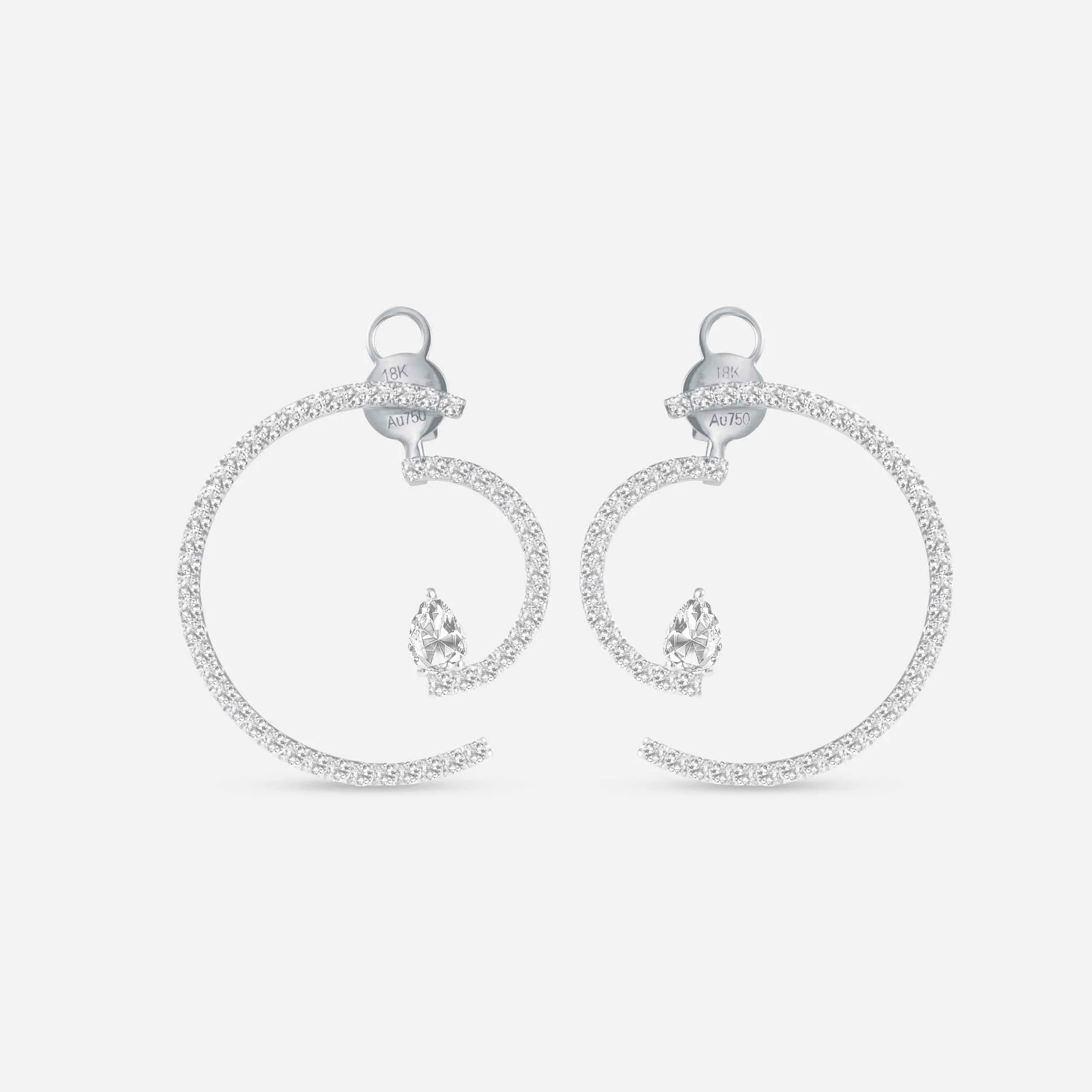 Graphique elegant hoops sold by Djula