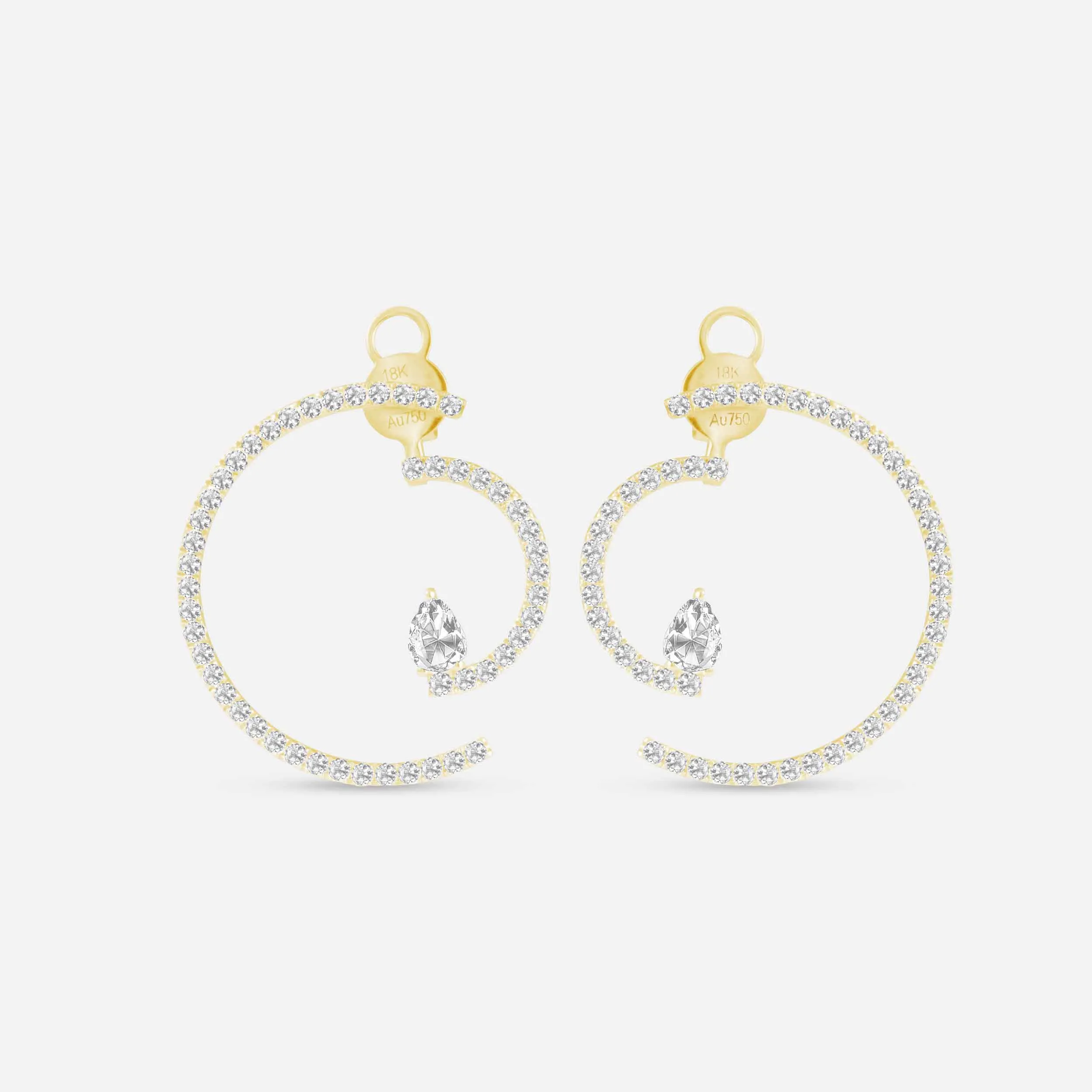 Graphique elegant hoops sold by Djula product image thumbnail 2