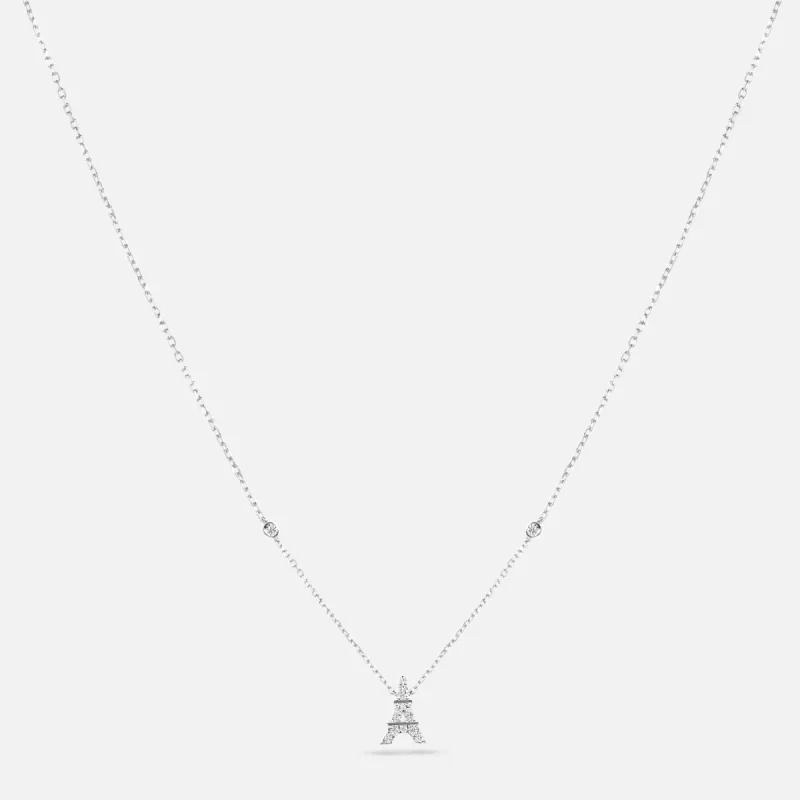 Magic Touch Eiffel Tower necklace sold by Djula