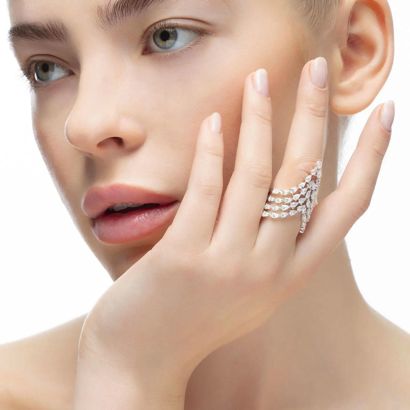 Multi V Marquise Ring sold by Djula product image thumbnail 5