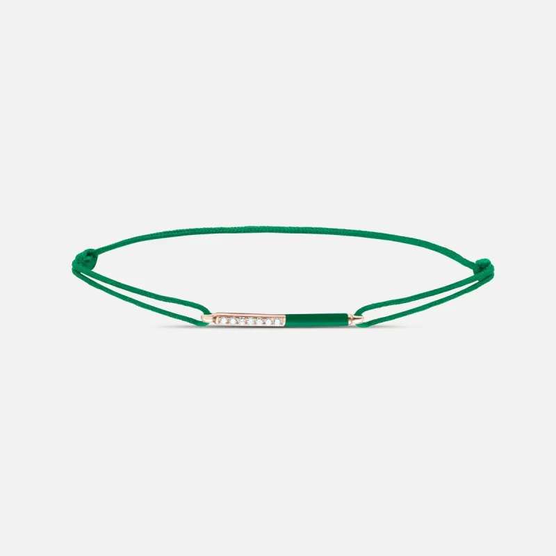 Emerald Green Cord Circle Jungle sold by Djula
