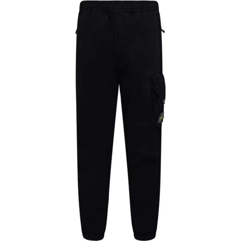 Stone Island Pocket Cargo Pants Black sold by Klay UK