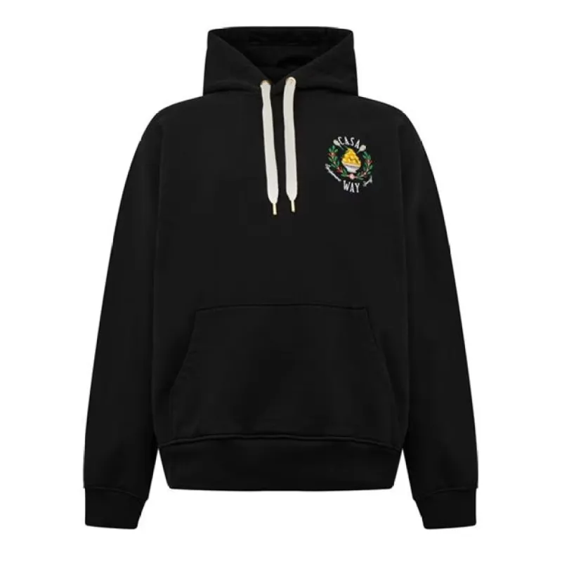Casablanca Casa Way Hoodie Black sold by Klay UK