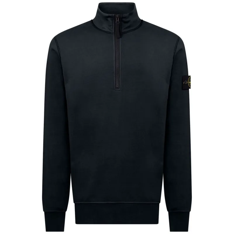 Stone Island Half Zip Jumper Navy sold by Klay UK