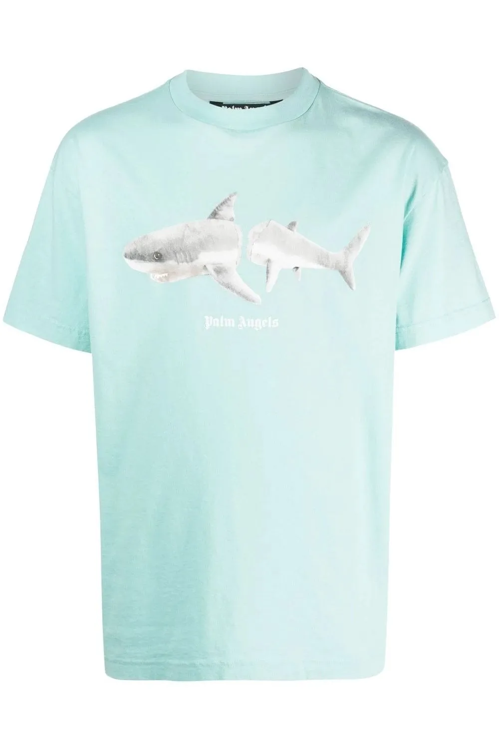 Palm Angels Shark T Shirt Aqua sold by Klay UK