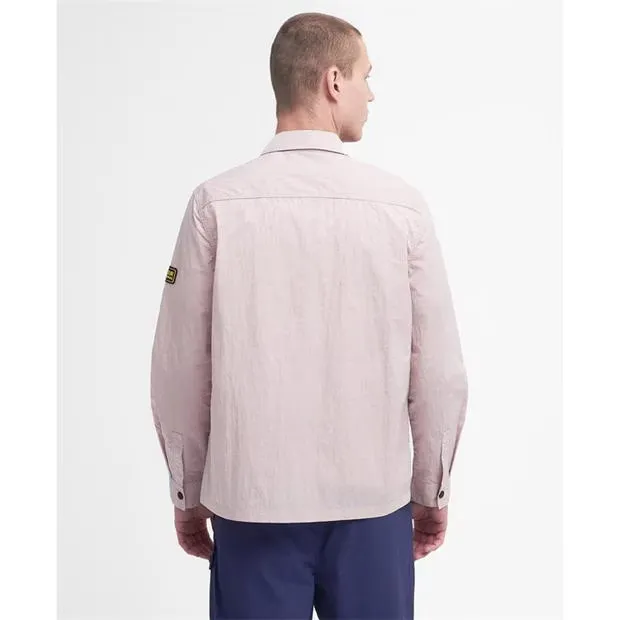 Barbour Logo Overshirt Pink sold by Klay UK product image thumbnail 2