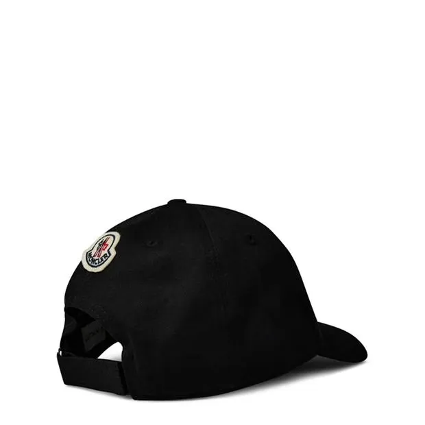 Moncler Triple Black Logo Cap sold by Klay UK product image thumbnail 2