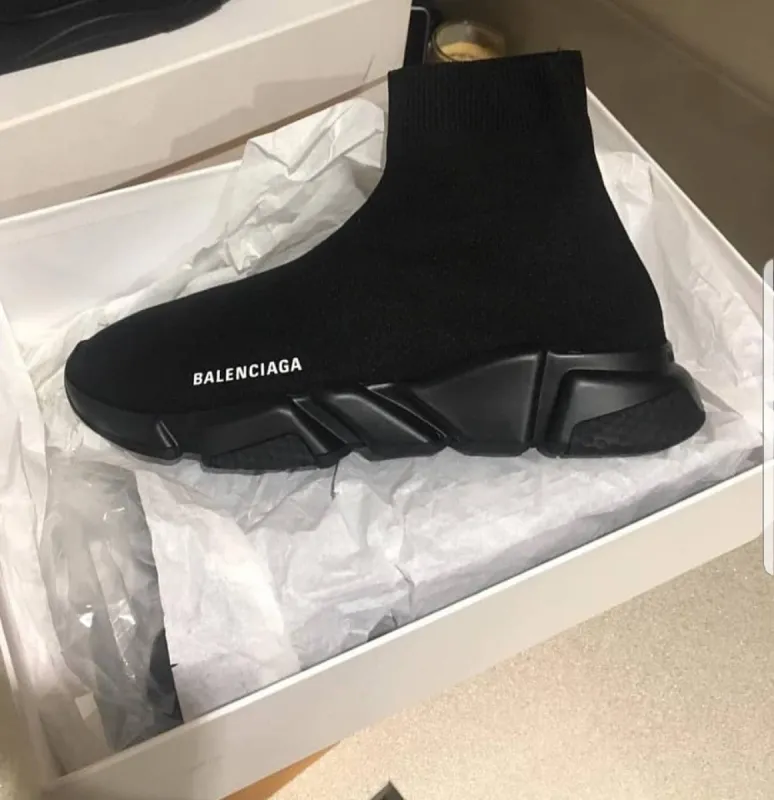 Women's Balenciaga Speed Triple Black sold by Klay UK