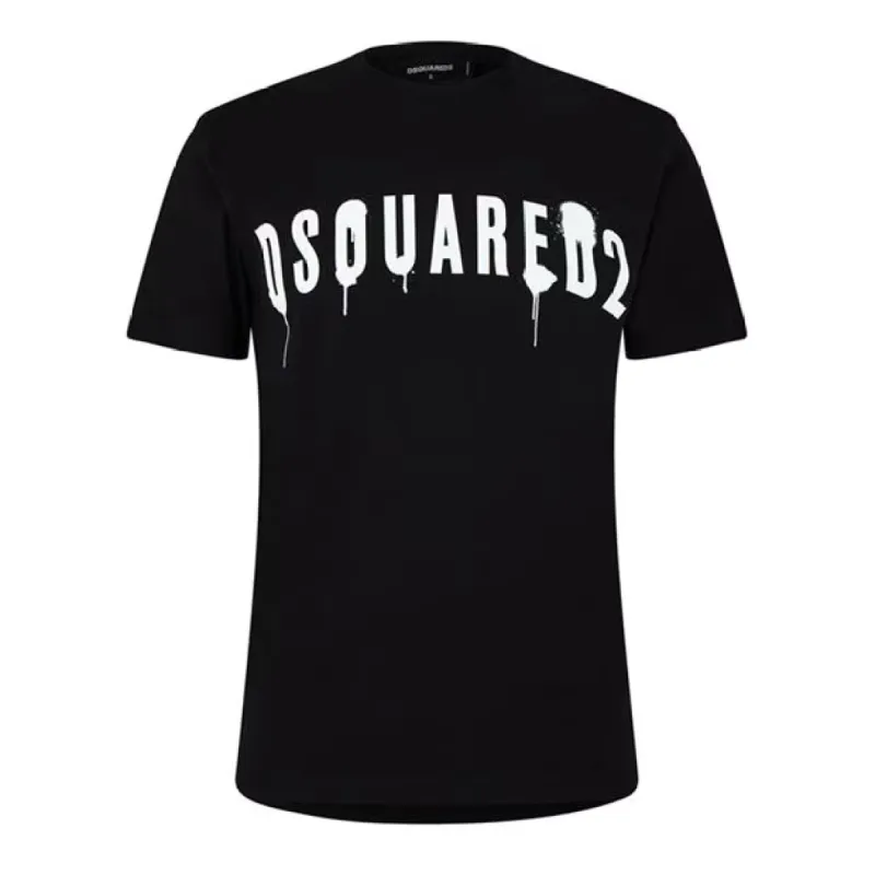 DSQUARED2 SPRAY LOGO T SHIRT sold by Klay UK
