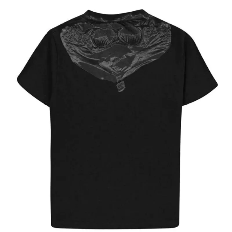 CP Company Goggle T Shirt Black sold by Klay UK