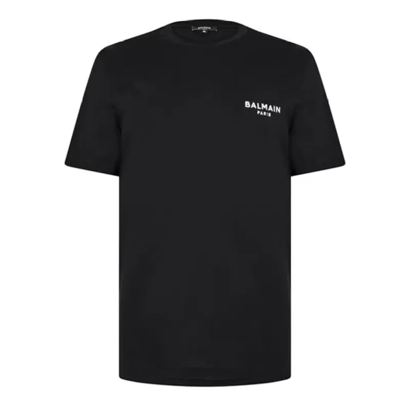 Balmain Chest Logo T-Shirt Black sold by Klay UK