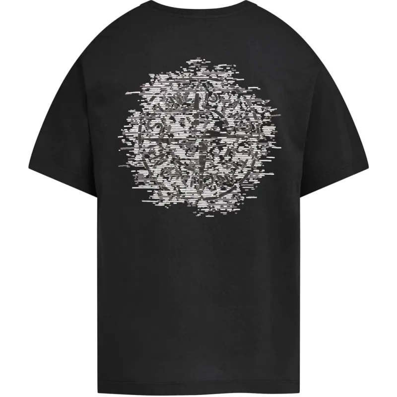 Stone Island Institutional T Shirt Black sold by Klay UK