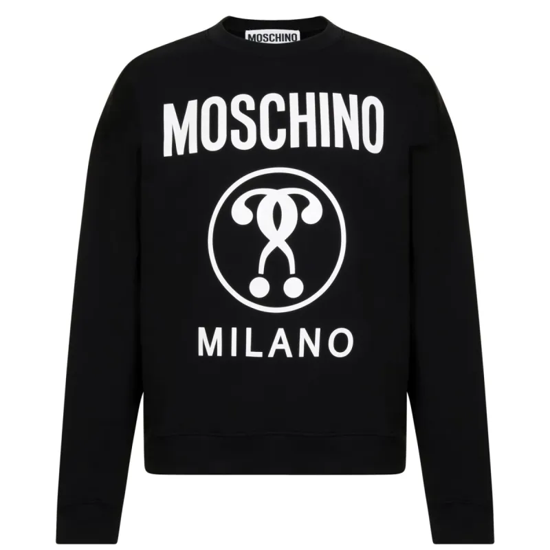 Moschino Logo Jumper Black sold by Klay UK