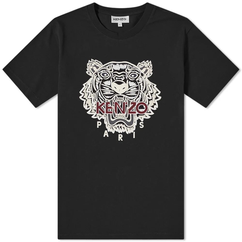 kenzo Varsity Tiger T Shirt sold by Klay UK