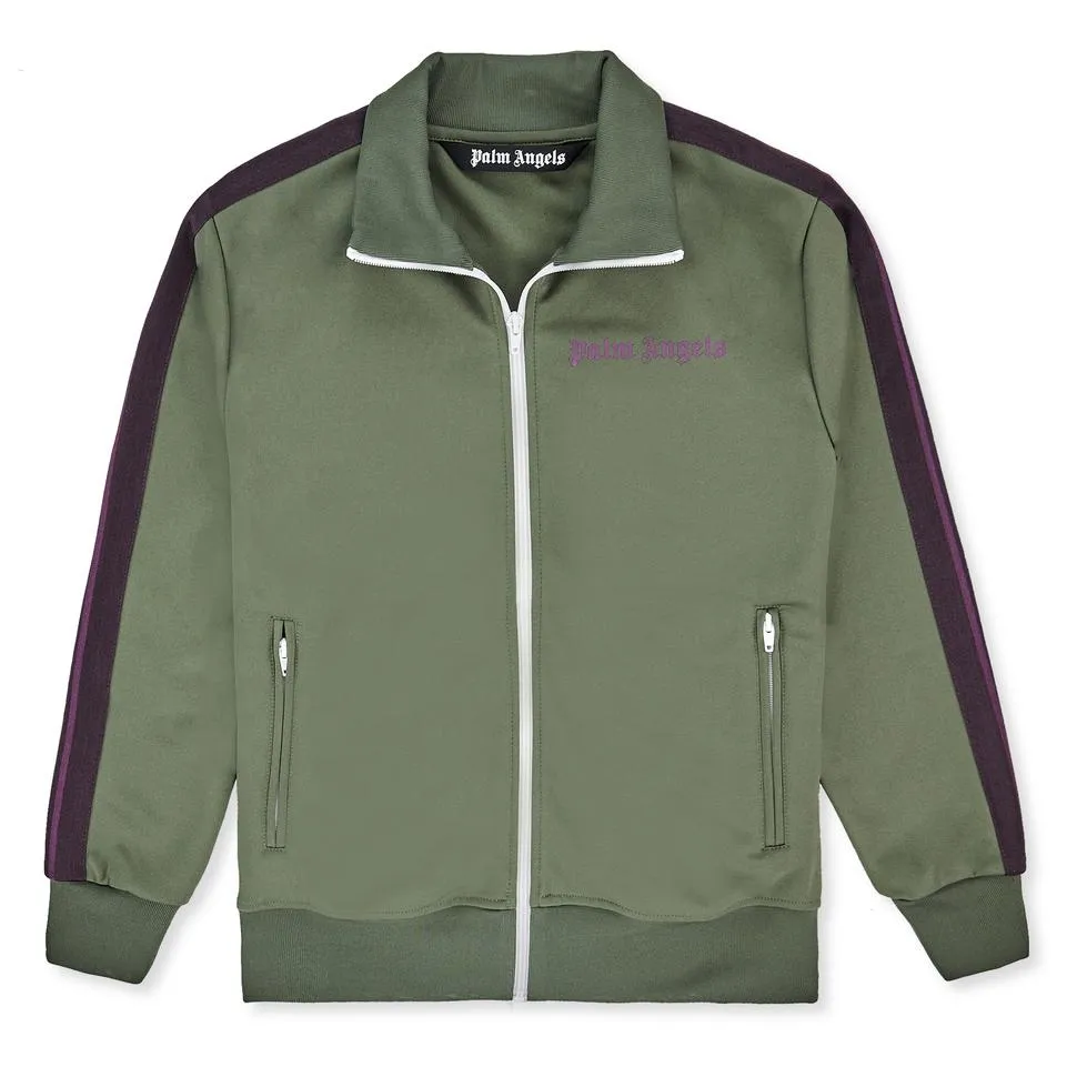 Palm Angels Zip Tracksuit Jacket Khaki sold by Klay UK