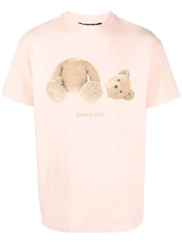 Palm Angels Kill Bear T Shirt Salmon sold by Klay UK