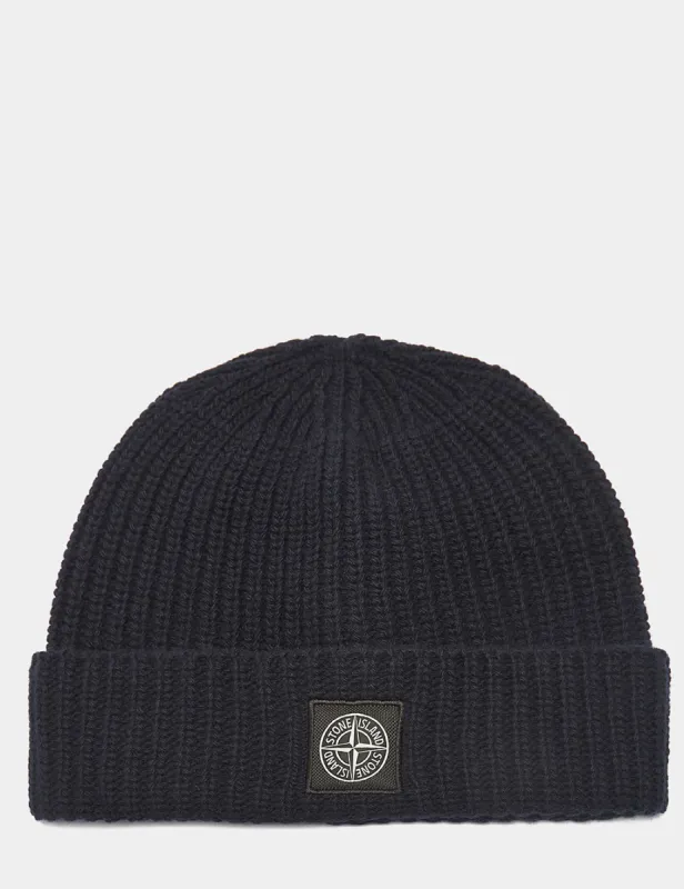 Stone Island Wool Hat Black sold by Klay UK