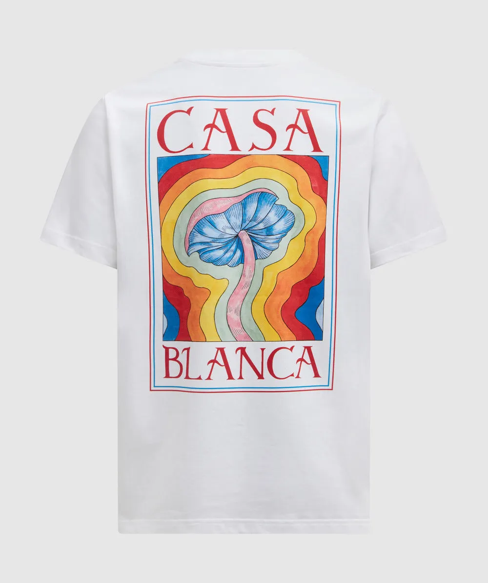 Casablanca Mind T Shirt White sold by Klay UK product image thumbnail 2