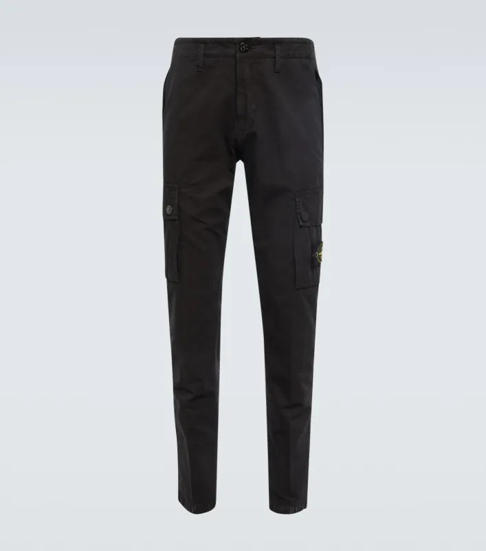 Stone Island Cargo Pants Black (Straight Leg) sold by Klay UK