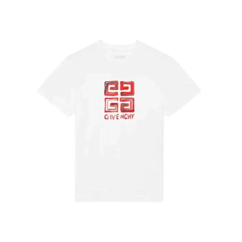 Givenchy Brush Logo T-Shirt White sold by Klay UK