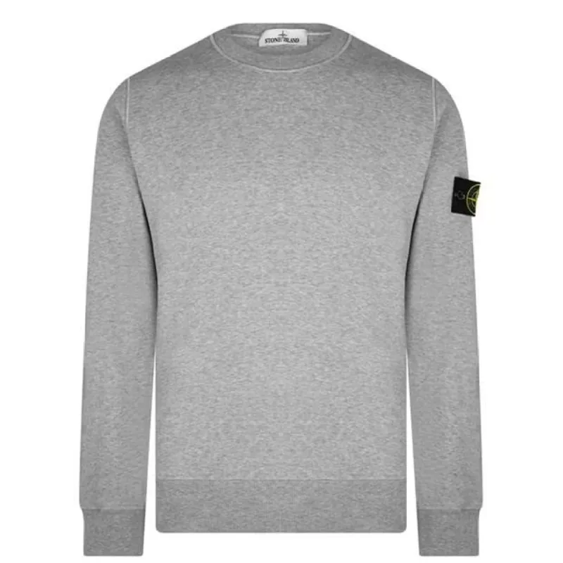 Stone Island Badge Jumper Cielo sold by Klay UK