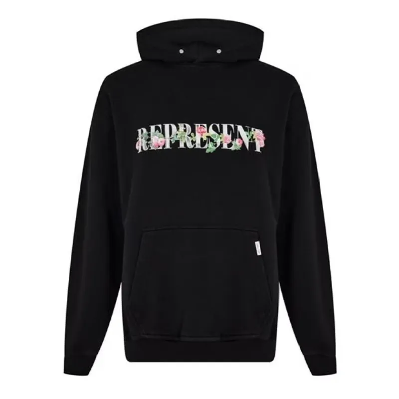 Represent Floral Hoodie Black sold by Klay UK