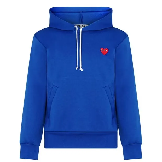 Comme Des Garçons Play Hoodie Royal Blue sold by Klay UK