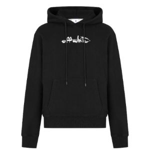 OFF WHITE Paint Arrow Hoodie Black sold by Klay UK