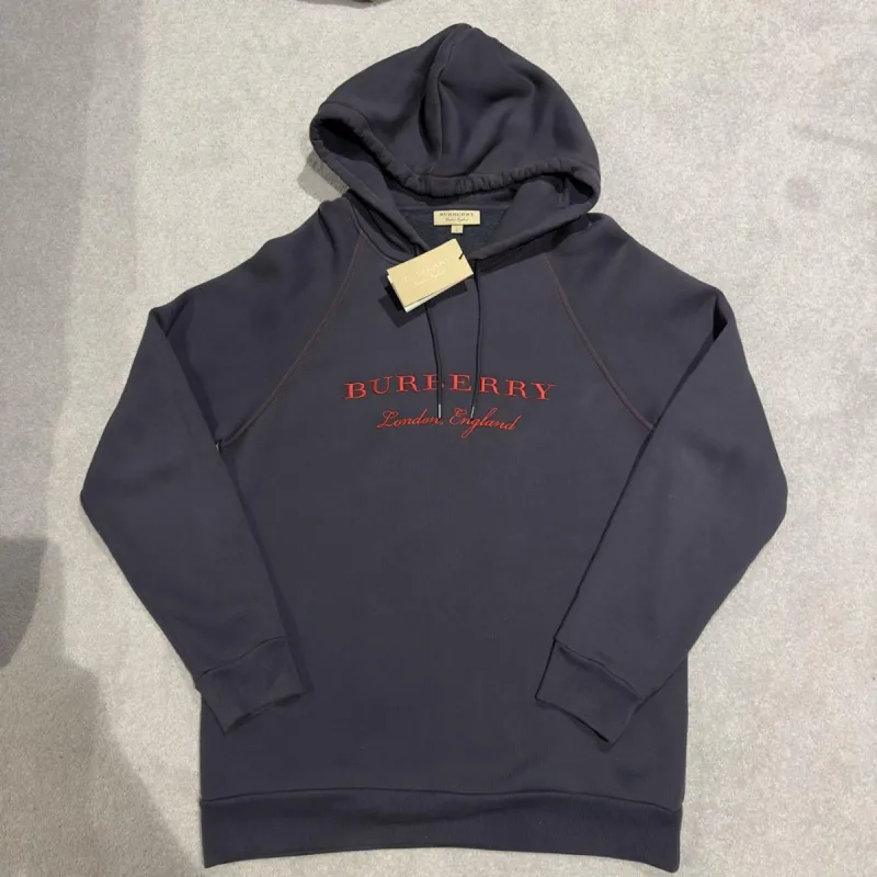 Burberry London Hoodie Navy (Lightly Worn) sold by Klay UK