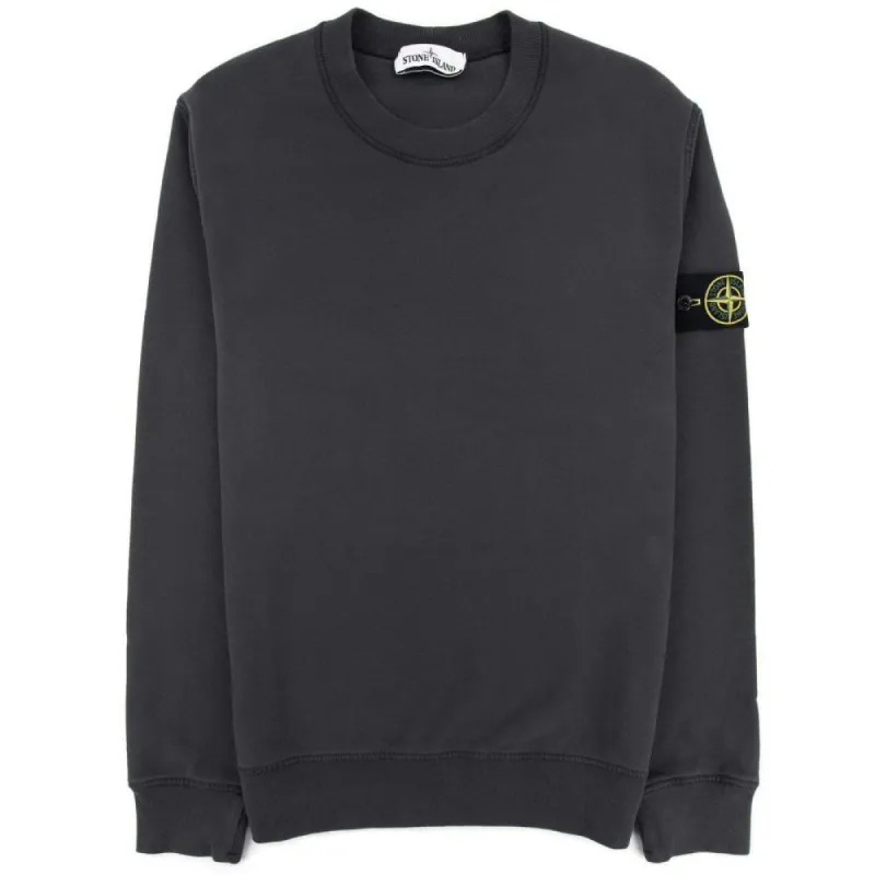 Stone Island Classic Jumper Charcoal sold by Klay UK
