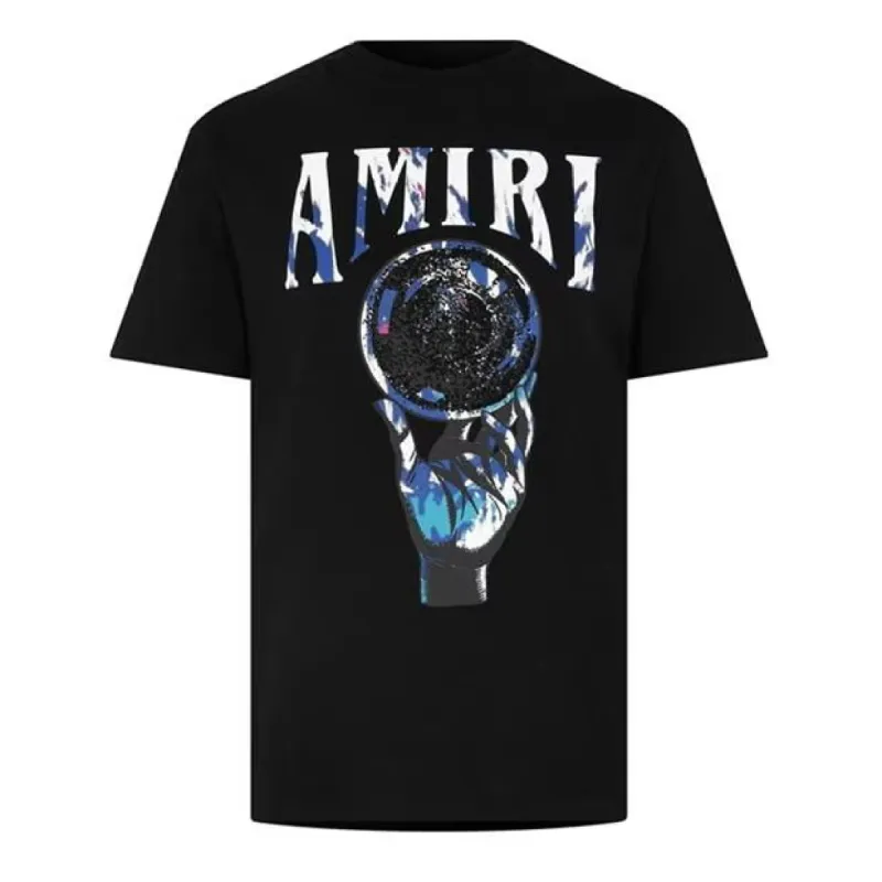 Amiri Crystal Ball T Shirt Black sold by Klay UK