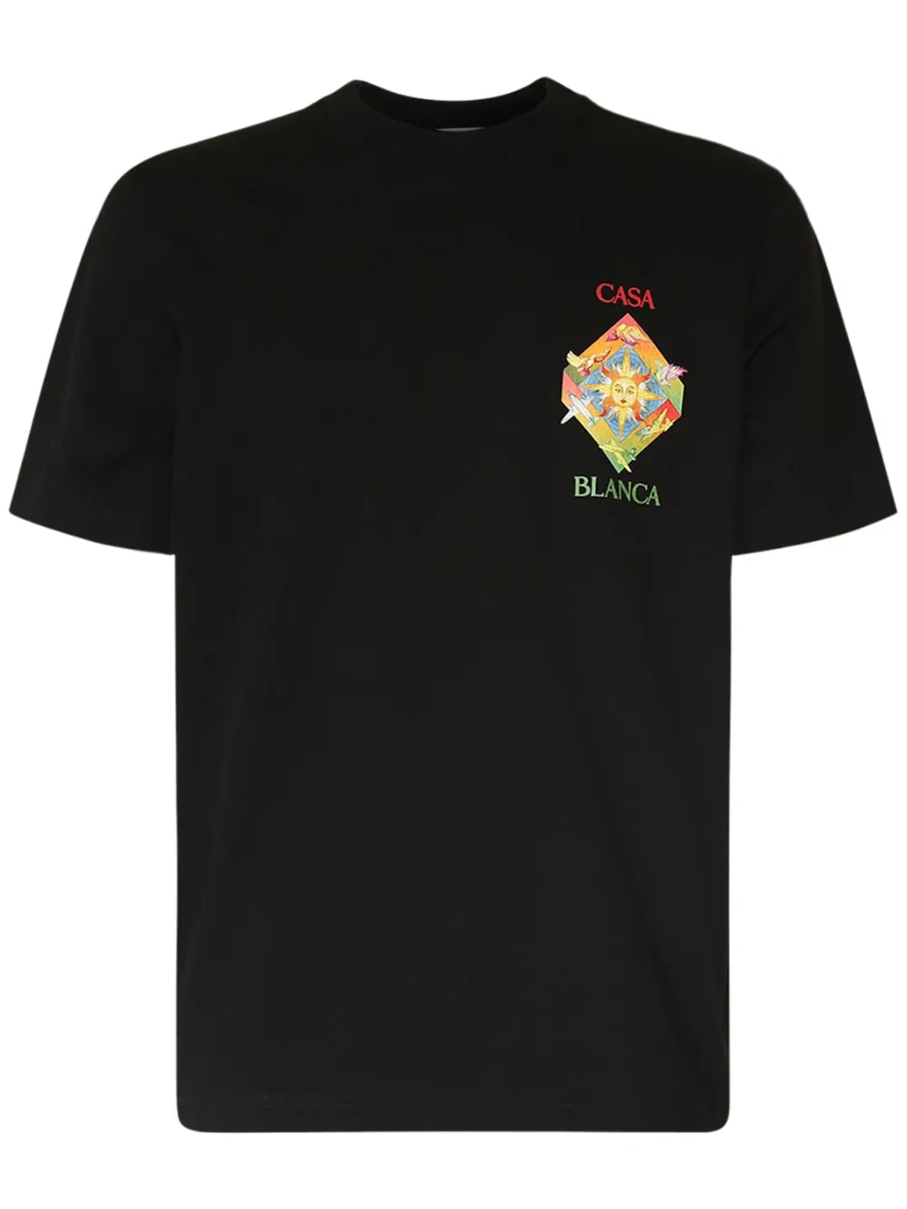 Tシャツ・カットソー Casablanca LES ELEMENTS PRINTED T-shirt oversized t shirts | Luxury Designer Collection | Coveti