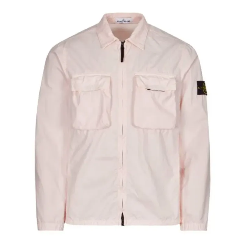 Stone Island Overshirt New Season Rose sold by Klay UK